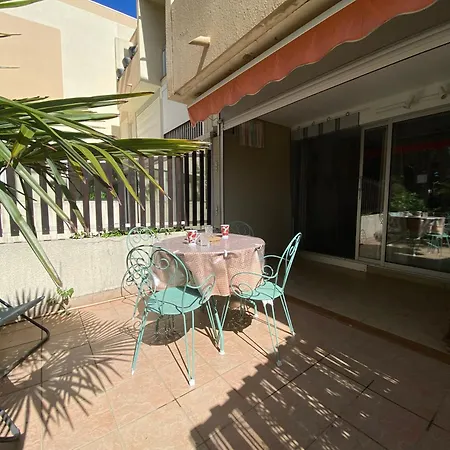 Sol-Y-Days Los Amigos: Garden-Level Studio with Terrace Near Beach Le Grau-du-Roi Exterior photo
